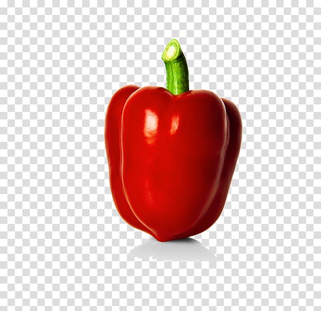 Bell pepper Chili pepper Black pepper Vegetable Food, Red pepper transparent background PNG clipart