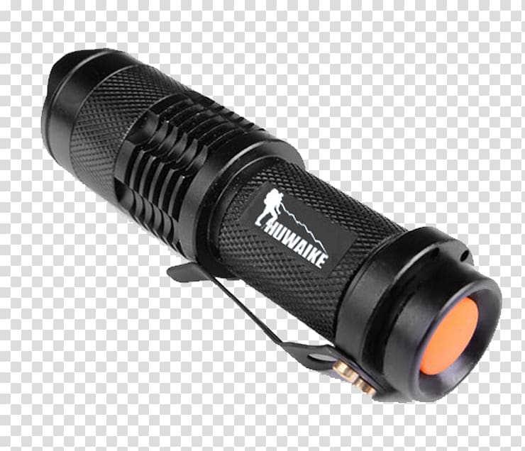 Flashlight Lighting Light-emitting diode Torch, Outdoor Flashlight transparent background PNG clipart