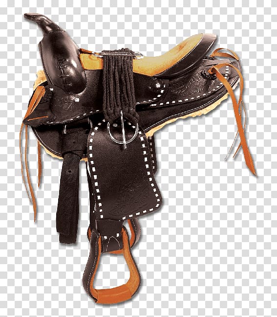 Horse Pony Western saddle, horse transparent background PNG clipart