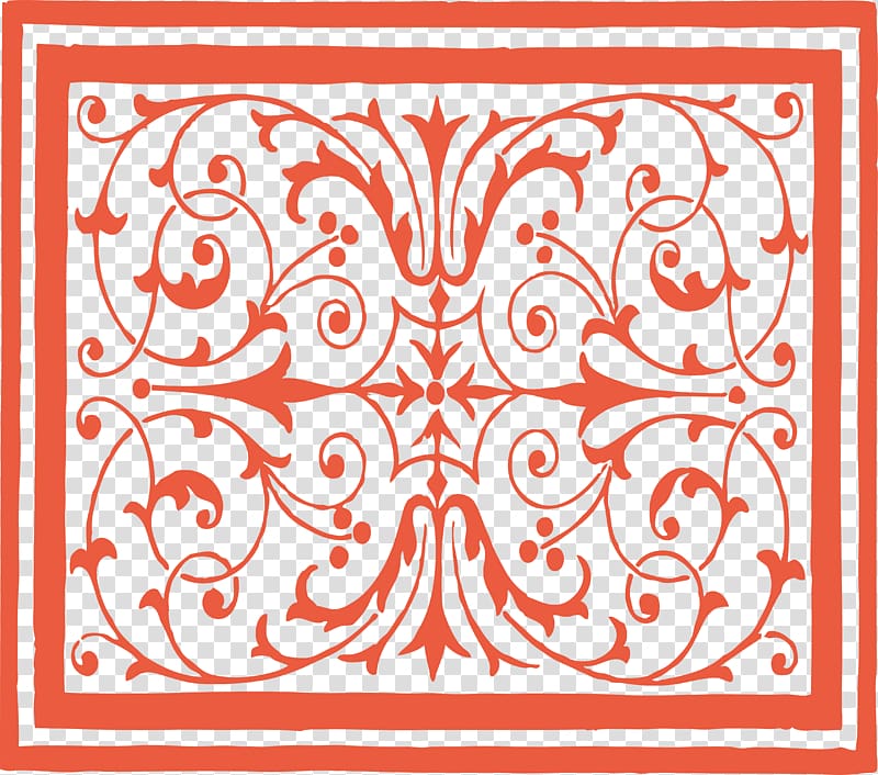 Euclidean Ornament Symbol, Orange symbol transparent background PNG clipart