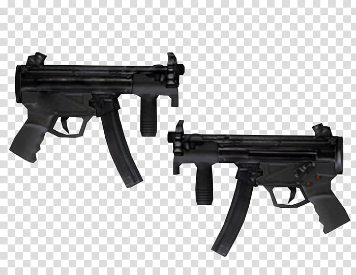 Heckler & Koch MP5K Submachine gun Firearm, weapon transparent background PNG clipart