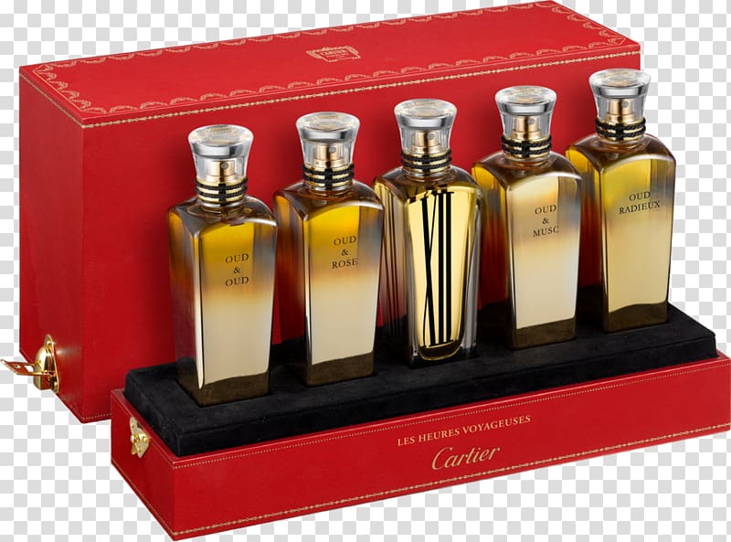Cartier Perfume Agarwood Oud Luxury, perfume transparent background PNG clipart