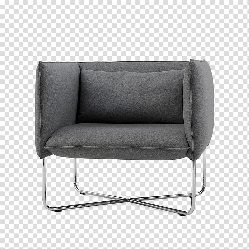 Club chair Barcelona chair Wing chair Furniture, chair transparent background PNG clipart