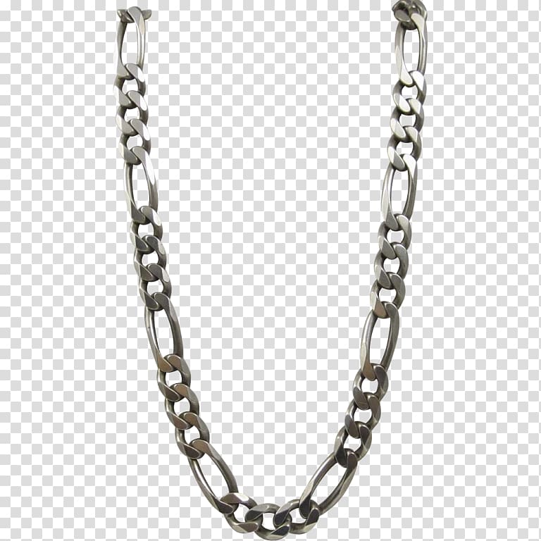 Earring Necklace Figaro chain Byzantine chain, necklace transparent background PNG clipart
