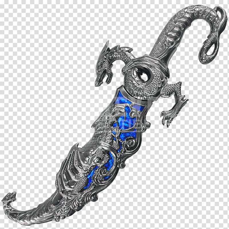 Neck knife Dagger Blade Scabbard, knife transparent background PNG clipart