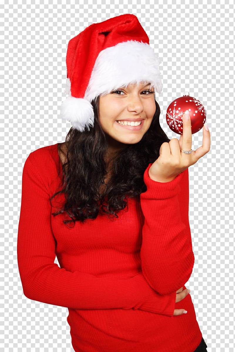 Santa Claus Christmas, Christmas Girl transparent background PNG clipart