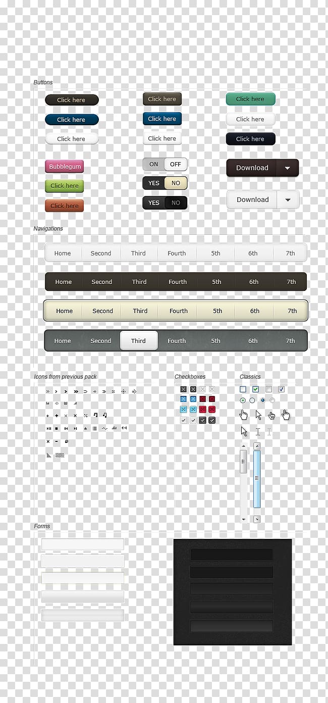 User interface design Widget, Web ui button design transparent background PNG clipart