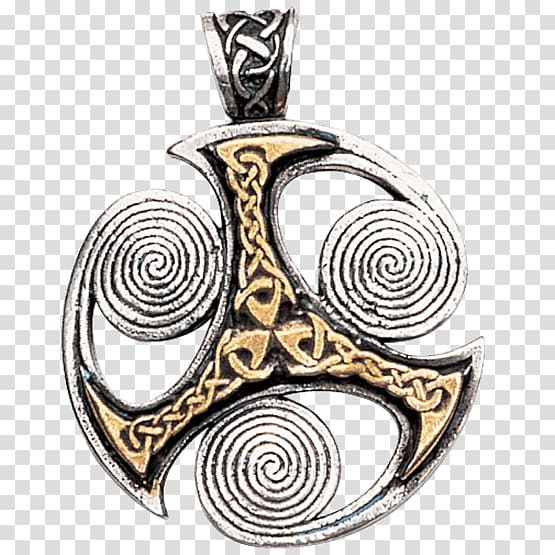 Triskelion Amulet Charms & Pendants Celts Magic, amulet transparent background PNG clipart