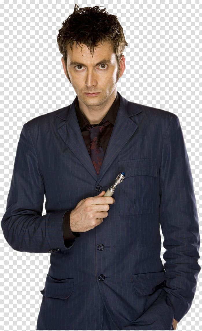David Tennant Tenth Doctor Donna Noble Doctor Who, The Doctor HD transparent background PNG clipart