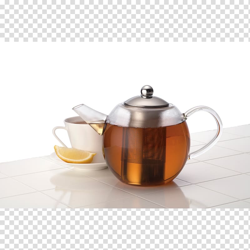 Earl Grey tea Jug Glass Teapot, tea transparent background PNG clipart