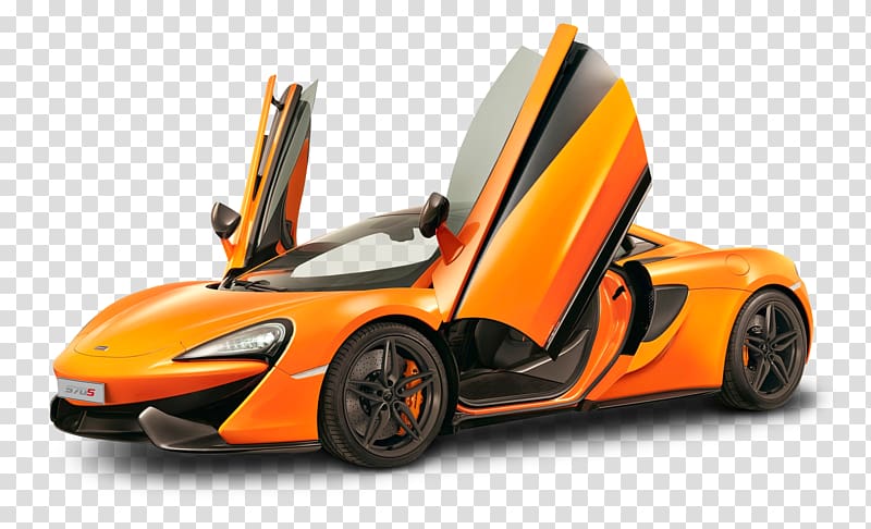 2018 McLaren 570S 2017 McLaren 570S McLaren 570S Spider McLaren Automotive, McLaren 650S GT Orange Car transparent background PNG clipart