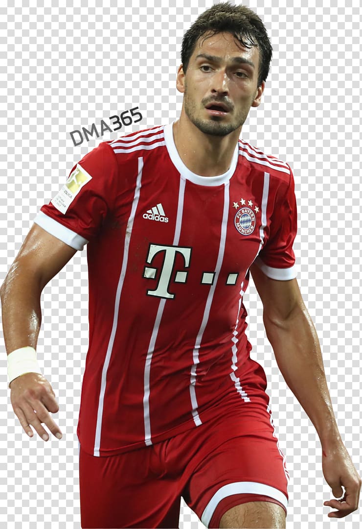 Mats Hummels Jersey FC Bayern Munich Football player, football transparent background PNG clipart