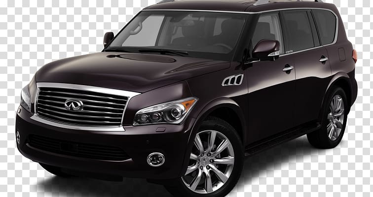 Sport utility vehicle 2011 INFINITI QX56 Car, car transparent background PNG clipart