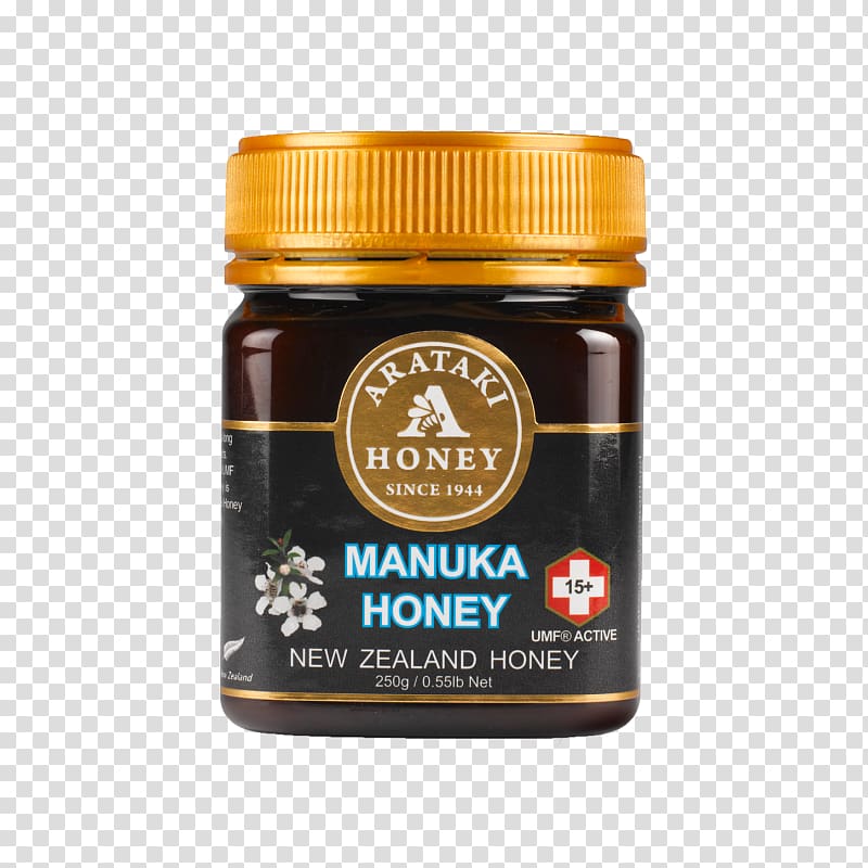 Arataki Honey Mānuka honey Manuka Health, honey transparent background PNG clipart