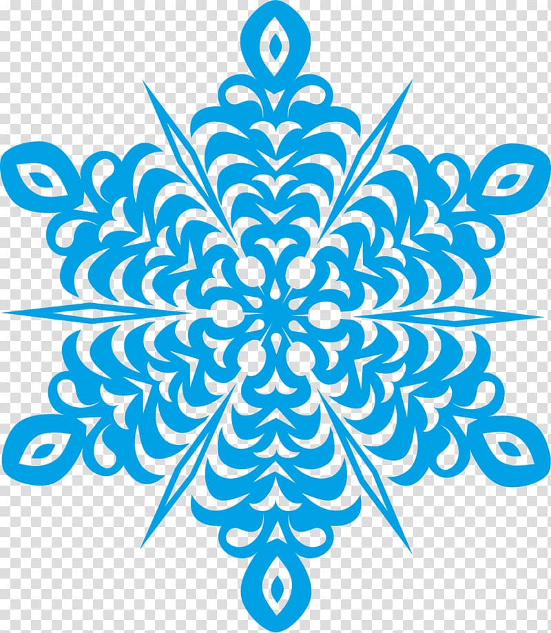 Snowflake Fractal , Snowflake transparent background PNG clipart