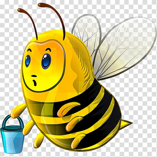 Apidae Apple Icon format Icon, bee transparent background PNG clipart