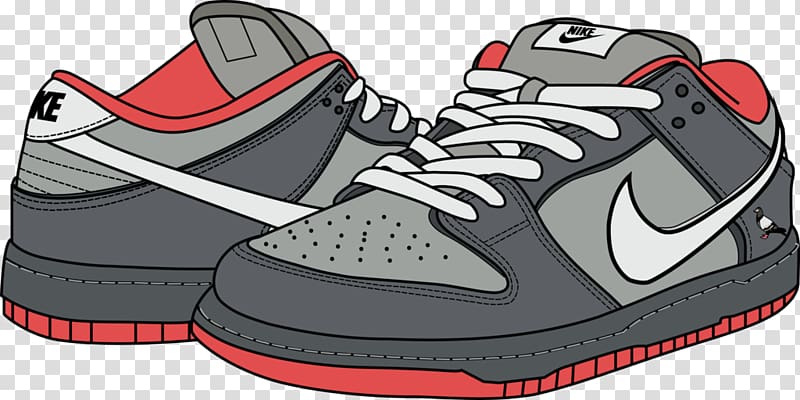 Sneakers Shoe Nike Dunk Nike Skateboarding, low transparent background PNG clipart