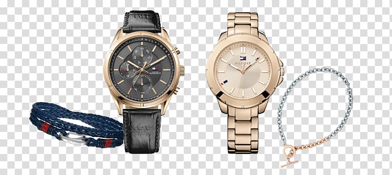 Watch strap Tommy Hilfiger Clock, watch transparent background PNG clipart