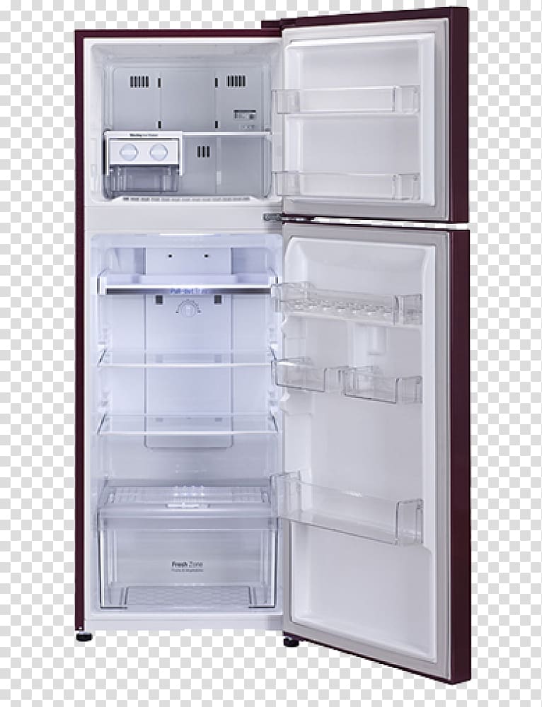 Auto-defrost Refrigerator LG Electronics Direct cool LG G5, Double Door Refrigerator transparent background PNG clipart