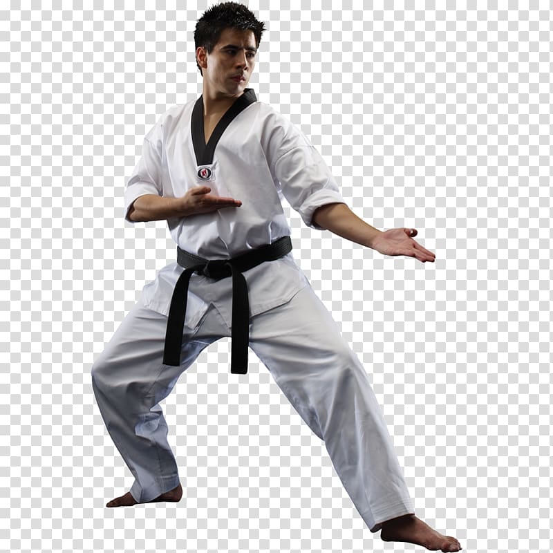Karate gi Taekwondo Dobok Uniform Martial arts, taekwondo protej transparent background PNG clipart