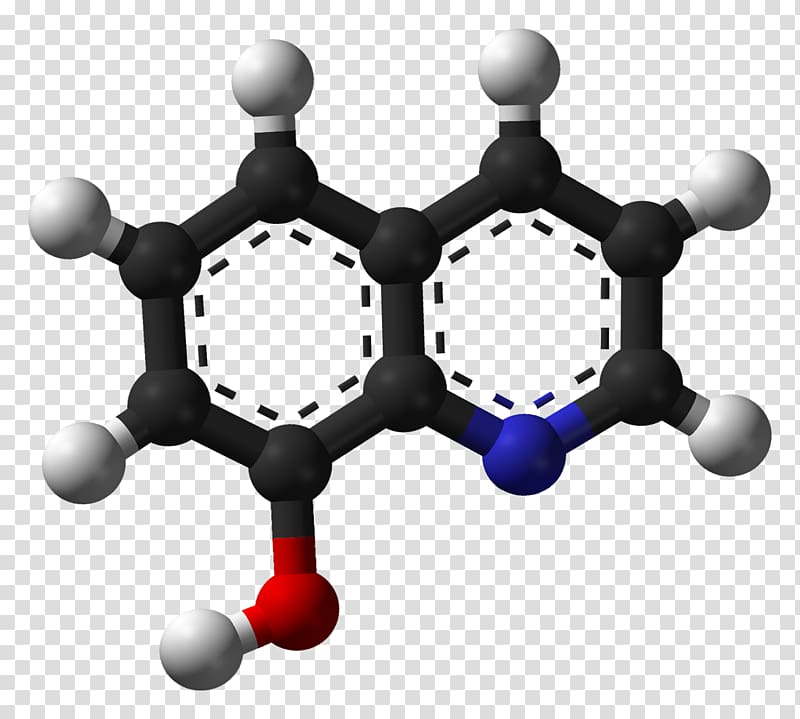 Ball-and-stick model Xylene 1-Naphthol Phenazine Pyridoxal phosphate, others transparent background PNG clipart