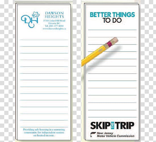 Paper Craft Magnets Letterhead Fleece jacket Magnetic stripe card, notepad design transparent background PNG clipart