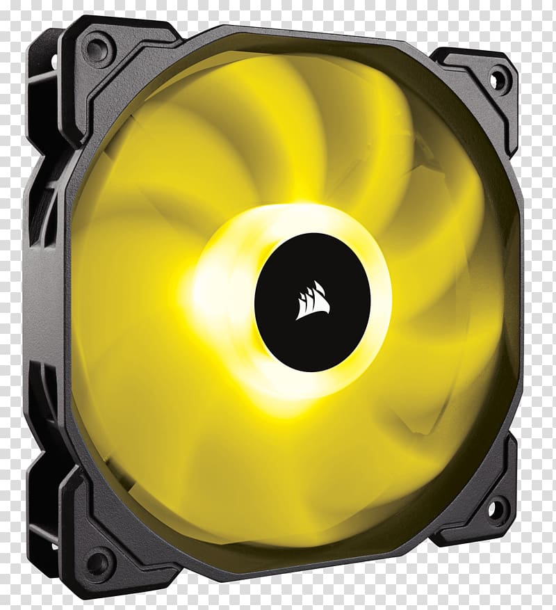 Computer Cases & Housings Light-emitting diode Corsair Components Computer System Cooling Parts, fan transparent background PNG clipart