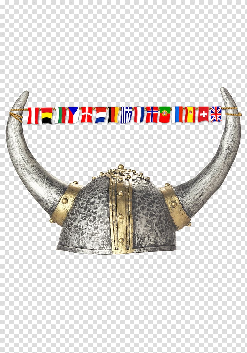 Viking Horned helmet Norsemen Costume, vikings transparent background PNG clipart
