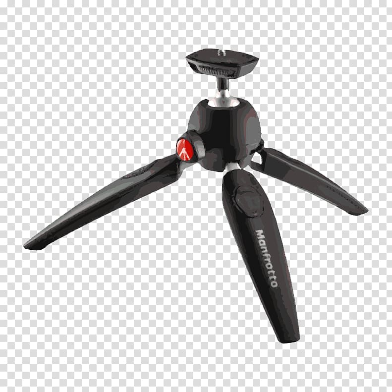 Manfrotto Compact Light Tripod Monopod Camera, Camera transparent background PNG clipart