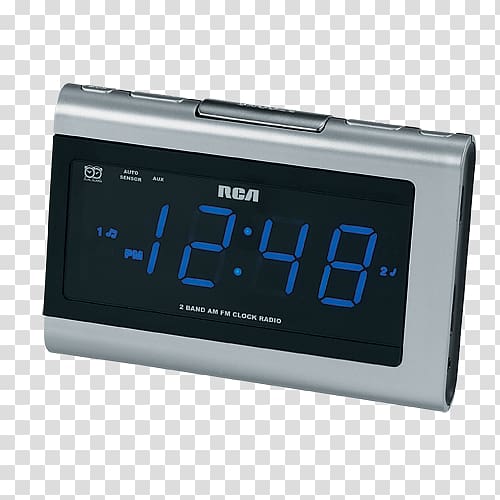 Alarm Clocks Clockradio FM broadcasting, radio transparent background PNG clipart