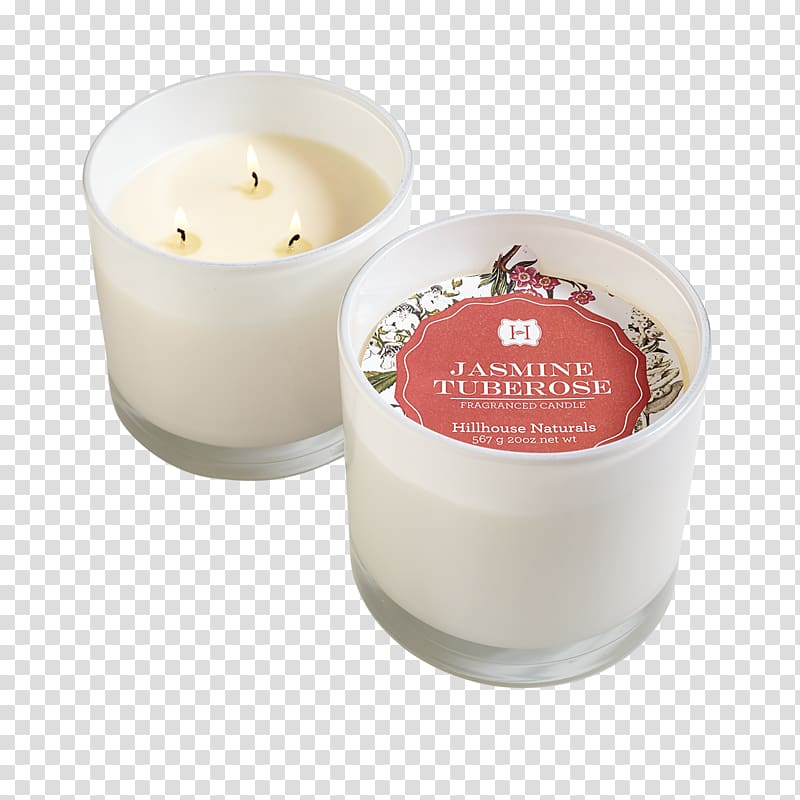 Candle wick Glass Hillhouse Natural Farm Jasmine, jasmine white transparent background PNG clipart