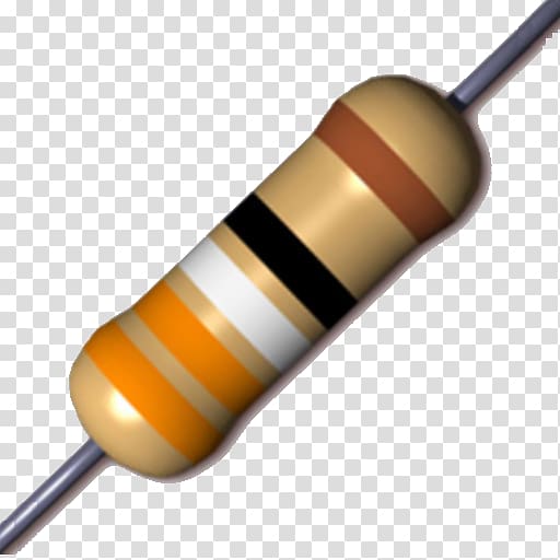 Resistor Ohm Electronic color code Electricity, android transparent background PNG clipart