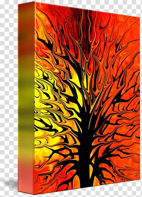 Modern art Frames Modern architecture Flower, burning bush transparent background PNG clipart