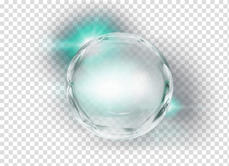 clear glass gemstone, Green fresh water droplets effect elements transparent background PNG clipart