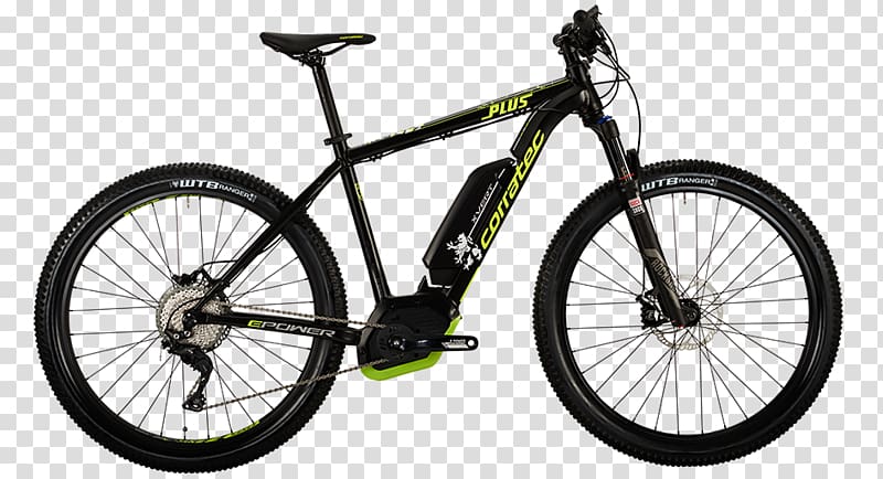 Mountain bike Electric bicycle Yamaha Motor Company Hardtail, fantastic tires transparent background PNG clipart
