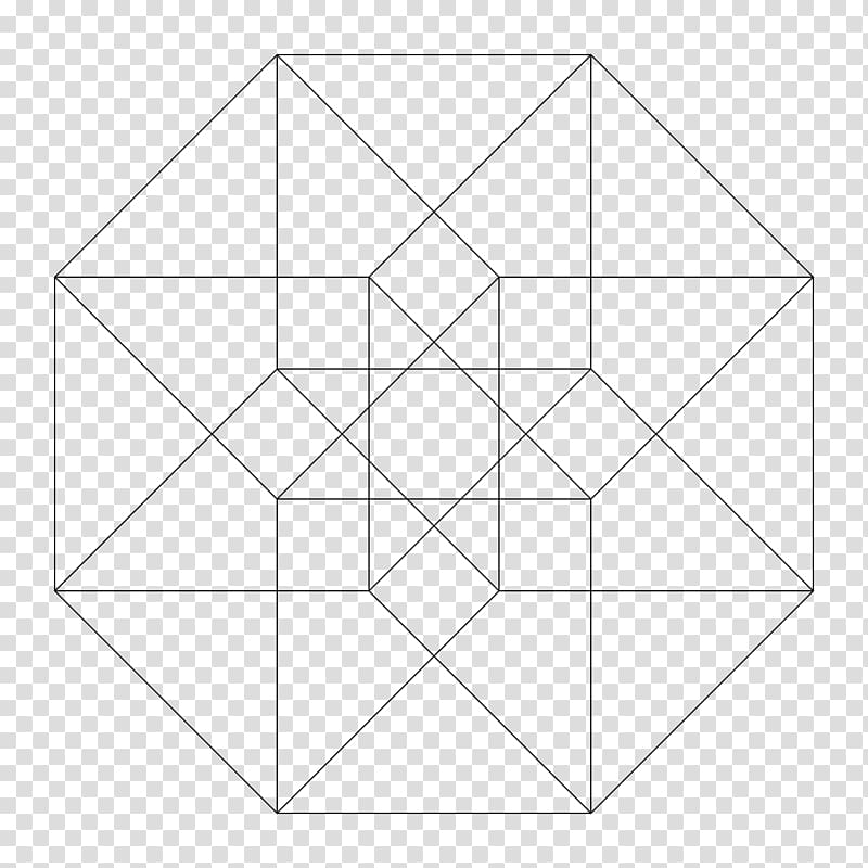 Four-dimensional space Hypercube Tesseract Geometry, illusion transparent background PNG clipart