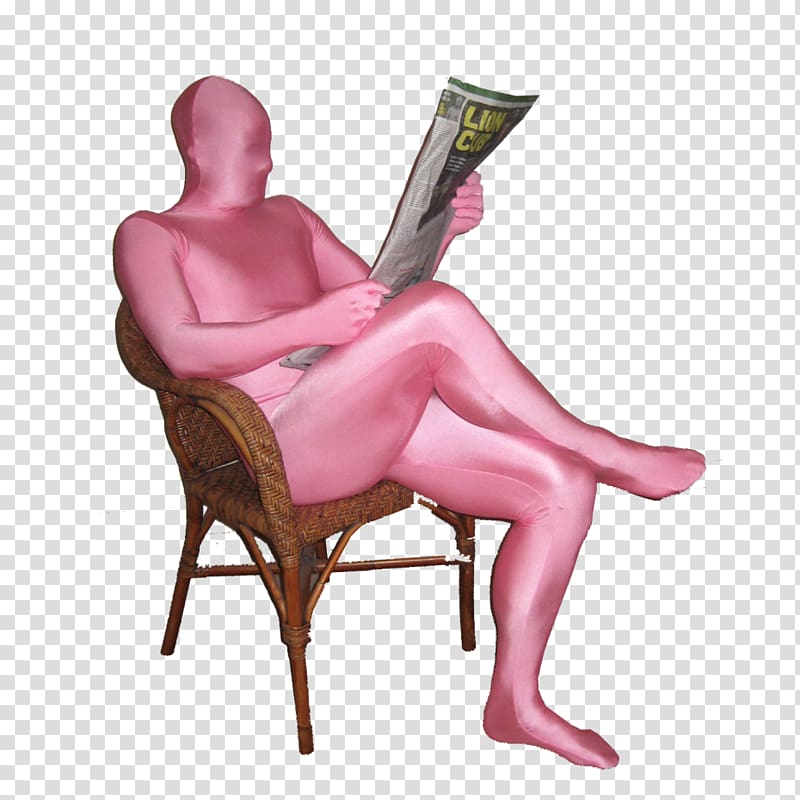 Morphsuits Costume Zentai Pink Clothing, Pink band transparent background PNG clipart