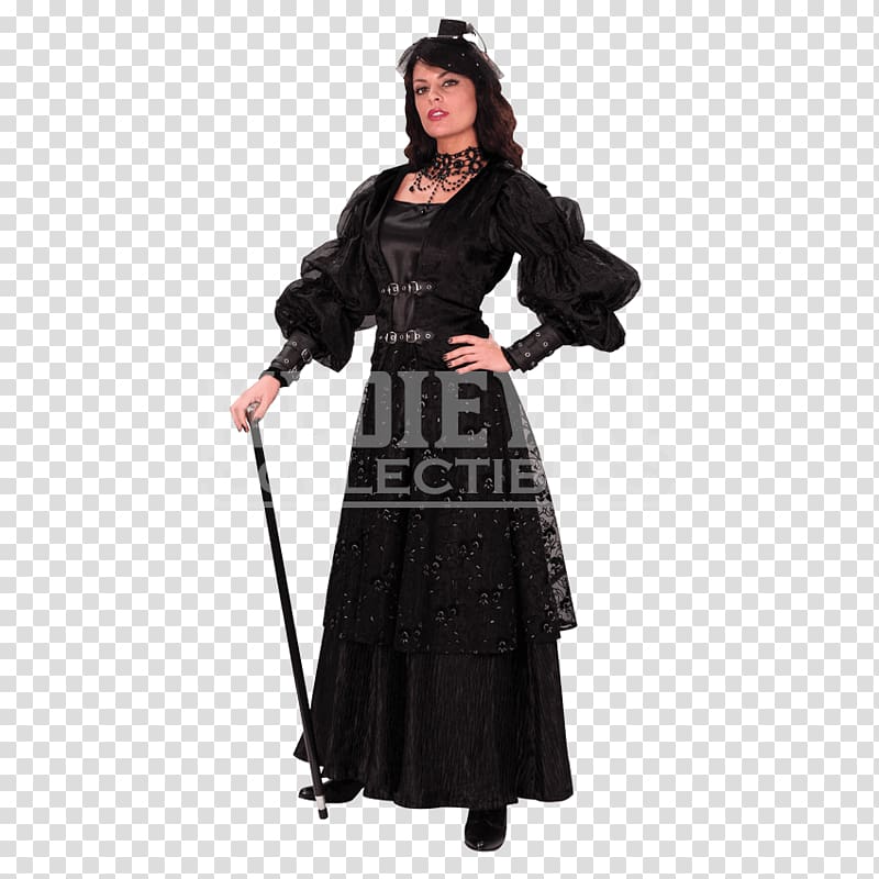 Costume Ball gown Dress Clothing, Pirate Woman transparent background PNG clipart