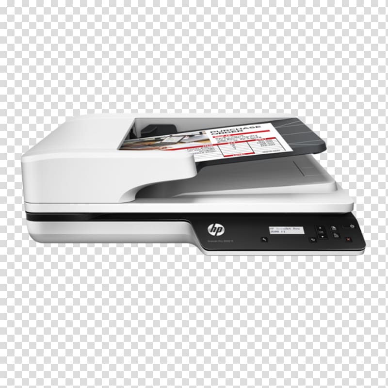 Hewlett-Packard HP Scanjet Pro 3500 f1 Flatbed Scanner scanner Automatic document feeder HP ScanJet Pro 2500 f1, hewlett-packard transparent background PNG clipart
