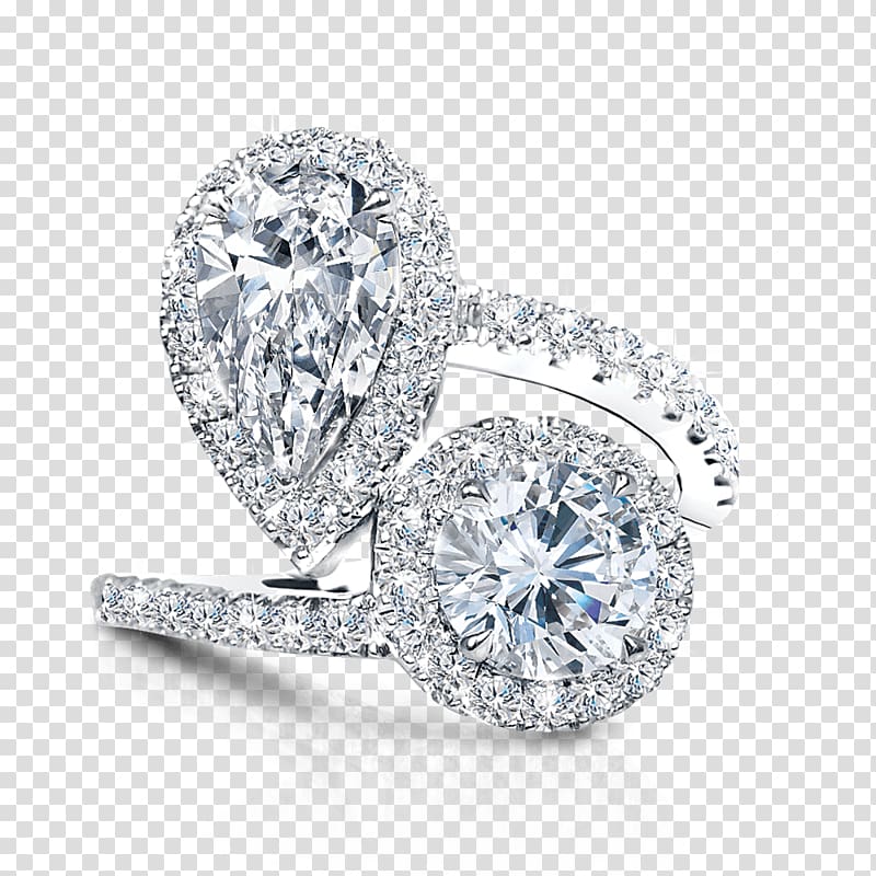 Wedding ring Bling-bling Body Jewellery Diamond, wedding ring transparent background PNG clipart