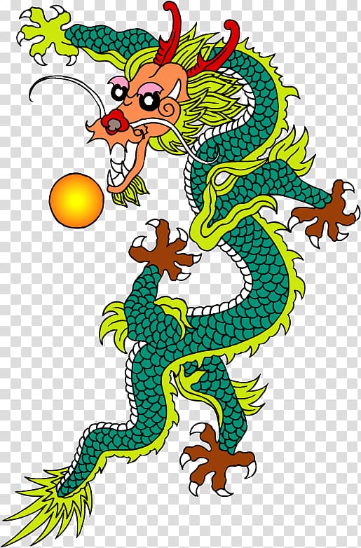 China Chinese dragon , China transparent background PNG clipart
