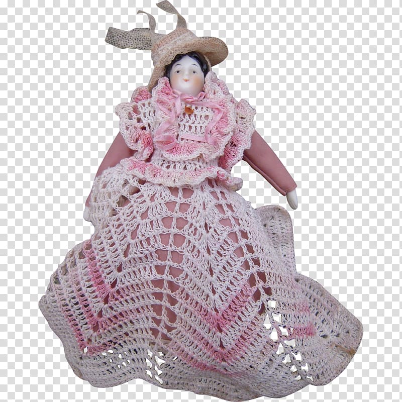 Costume design Doll Pink M, chinese porcelain transparent background PNG clipart