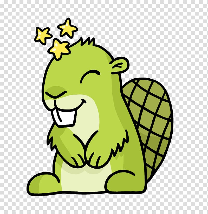 green squirrel , Happy Stars Adsy transparent background PNG clipart