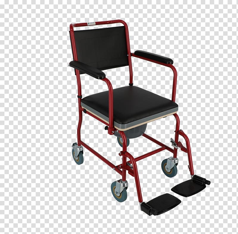 Wheelchair Toilet Commode chair Bathroom, chair transparent background PNG clipart