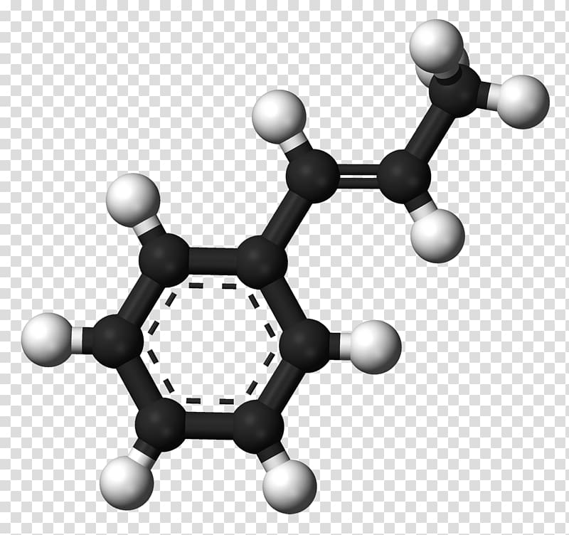 Propene Propylene glycol Molecule Three-dimensional space Jmol, Beta transparent background PNG clipart