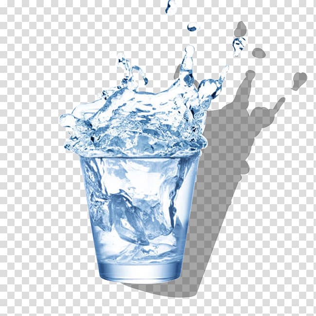 Cup Drinking water Water well, Ice Bucket transparent background PNG clipart
