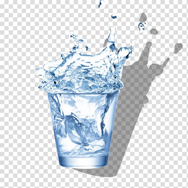 Is the glass half empty or half full? Cup Water Optimism, water glass  transparent background PNG clipart