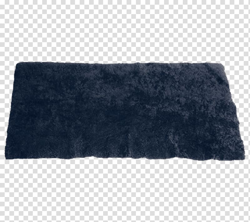 Place Mats Rectangle Flooring Fur Black M, rug transparent background PNG clipart