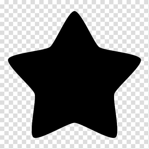 Shape Star polygons in art and culture Computer Icons , black template transparent background PNG clipart