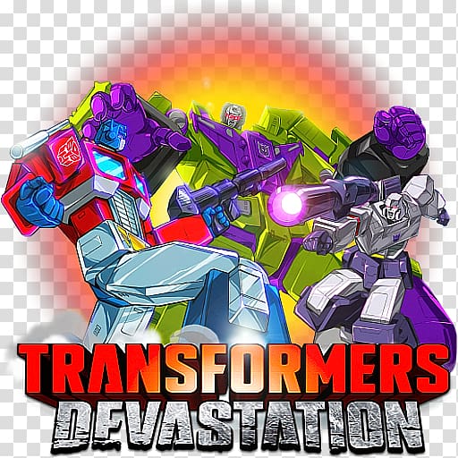 Transformers: Devastation Transformers: The Game Transformers: Fall of Cybertron PlayStation 3 Video game, Devastation transparent background PNG clipart